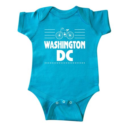 Inktastic Washington DC Biking Gift Baby Boy or Baby Girl Bodysuit