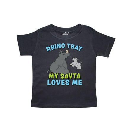 Inktastic Rhino That My Savta Loves Me with Cute Rhinos Gift Toddler Boy or Toddler Girl T-Shirt
Inktastic Rhino That My Savta Loves Me with Cute Rhinos Gift Toddler Boy or Toddler Girl T-Shirt