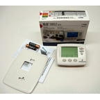 1f80-0471 Emerson White Wall Thermostat Heat/Cool Heat Pump 5/1/1/2 Programmable