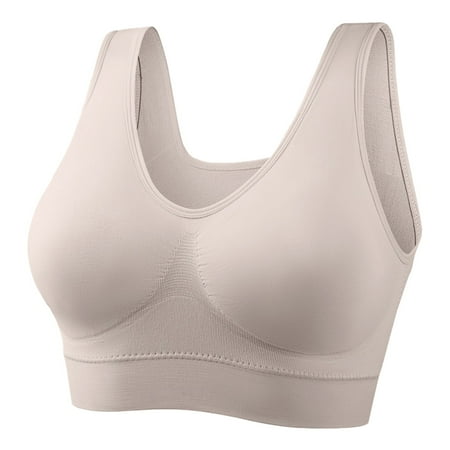 Small Sports Bra with Padding Large Size Underwear No Steel Ring Thin Style Bra Sports Yoga Underwear No Binding Underwear Sports Bras for Women Light
Small Sports Bra with Padding Large Size Underwear No Steel Ring Thin Style Bra Sports Yoga Underwear No Binding Underwear Sports Bras for Women Light