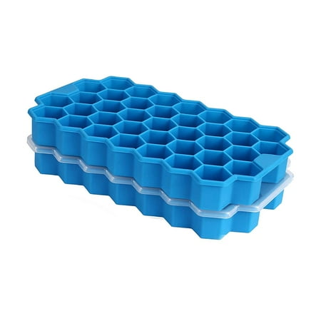 Ice Square Trays Silicone Ice Square Molds with 74-Ice Trays for Whiskey Chilled Drinks(Blue)
Ice Square Trays Silicone Ice Square Molds with 74-Ice Trays for Whiskey Chilled Drinks(Blue)