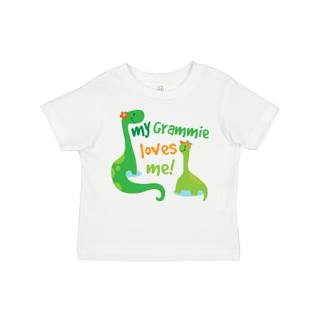 Inktastic My Grammie Loves Me Grandson Dinosaur Gift Toddler Boy Girl T-Shirt
Inktastic My Grammie Loves Me Grandson Dinosaur Gift Toddler Boy Girl T-Shirt