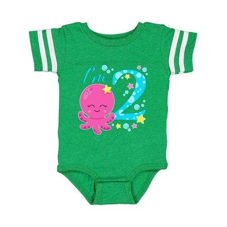 Inktastic I m Two- cute octopus birthday Gift Baby Boy or Baby Girl Bodysuit
Inktastic I m Two- cute octopus birthday Gift Baby Boy or Baby Girl Bodysuit