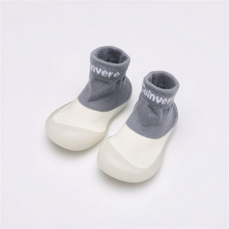 〖Roliyen〗Toddler Shoes Socks Letter Baby Shoes Toddler Walkers Elastic Solid Non-Slip Infant First Baby Shoes
〖Roliyen〗Toddler Shoes Socks Letter Baby Shoes Toddler Walkers Elastic Solid Non-Slip Infant First Baby Shoes