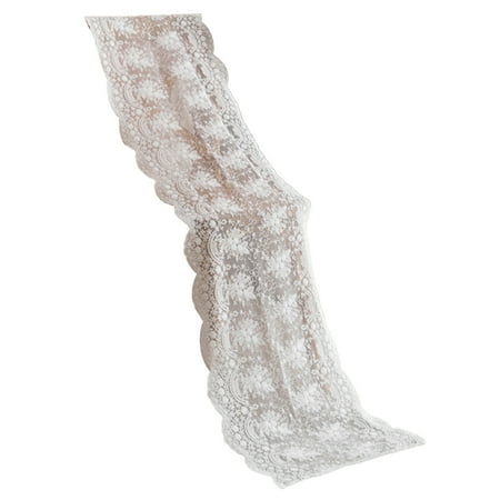 Wanwan Table Runner Floral Print White Lace Embroidered Romantic French Romantic Lace Table Runner for Cafe
Wanwan Table Runner Floral Print White Lace Embroidered Romantic French Romantic Lace Table Runner for Cafe