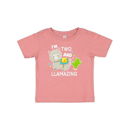 Inktastic Im Two and Llamazing with Llama and Cactus Gift Baby Boy or Baby Girl T-Shirt
Inktastic Im Two and Llamazing with Llama and Cactus Gift Baby Boy or Baby Girl T-Shirt