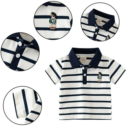 MXIEZI 1-8 Years Boys T-Shirt for Baby Toddler Summer Lapel Comfortable Pullover Tees Top Kids Short-Sleeve Cotton Casual Shirt
MXIEZI 1-8 Years Boys T-Shirt for Baby Toddler Summer Lapel Comfortable Pullover Tees Top Kids Short-Sleeve Cotton Casual Shirt