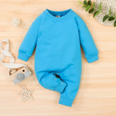 BadyminCSL Newborn Infant Baby Boys Girls Cotton Solid Romper Jumpsuit One Piece Clothes
BadyminCSL Newborn Infant Baby Boys Girls Cotton Solid Romper Jumpsuit One Piece Clothes