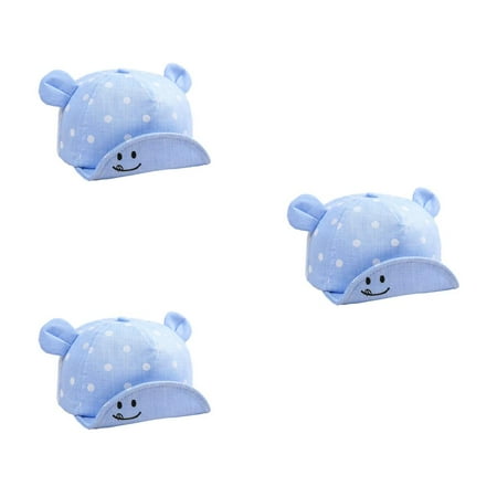 3pcs Kids Sun Cap Children Adorable Dots Style Sun Hat Toddler Photography Prop Cotton Hat with Ear
3pcs Kids Sun Cap Children Adorable Dots Style Sun Hat Toddler Photography Prop Cotton Hat with Ear