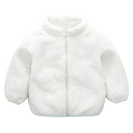 Toddler Baby Plush Coat Long Sleeve Solid Color Zipper Closure Thick Warm Outwear Jacket
Toddler Baby Plush Coat Long Sleeve Solid Color Zipper Closure Thick Warm Outwear Jacket