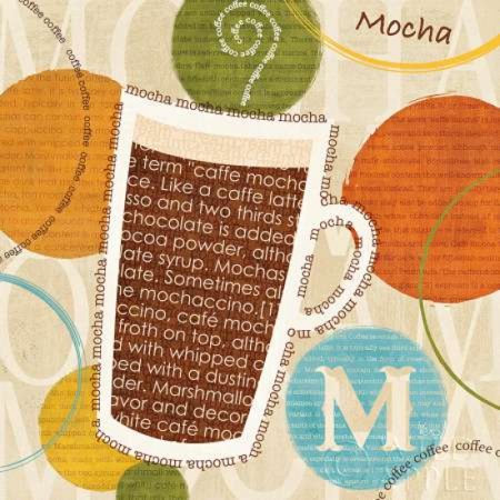 All About Coffee IV Stretched Canvas - Veronique Charron (12 x 12)