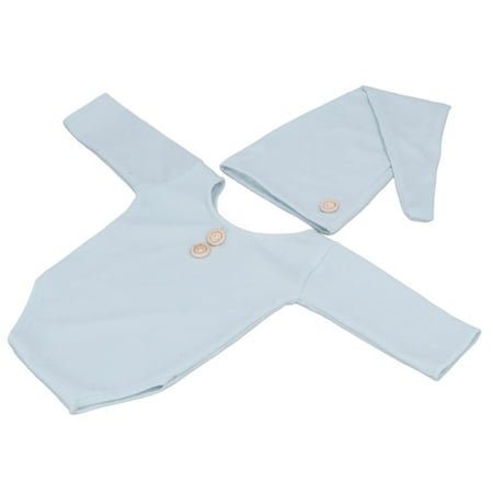 Baby Photo Suit Light Blue Unisex Design Comfortable Baby Knitted Photography Jumpsuit Multi Purpose For Baby Photography For Babies From 0-2 Months
Baby Photo Suit Light Blue Unisex Design Comfortable Baby Knitted Photography Jumpsuit Multi Purpose For Baby Photography For Babies From 0-2 Months