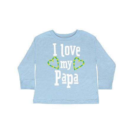 Inktastic I Love my Papa- hearts Gift Toddler Boy or Toddler Girl Long Sleeve T-Shirt
Inktastic I Love my Papa- hearts Gift Toddler Boy or Toddler Girl Long Sleeve T-Shirt