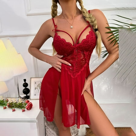 Women Sexy Lingerie Underwear Sleepwear Lace Dress Panties Set Nightwear Pajamas
Women Sexy Lingerie Underwear Sleepwear Lace Dress Panties Set Nightwear Pajamas