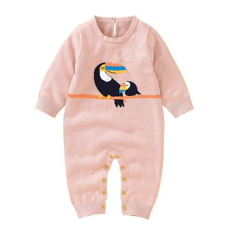 Rovga Boy Girl Cartoon Knitted Sweater Baby Jumpsuit Romper Cotton 1 Piece Outfits Clothes Soft Comfortable Coat
Rovga Boy Girl Cartoon Knitted Sweater Baby Jumpsuit Romper Cotton 1 Piece Outfits Clothes Soft Comfortable Coat