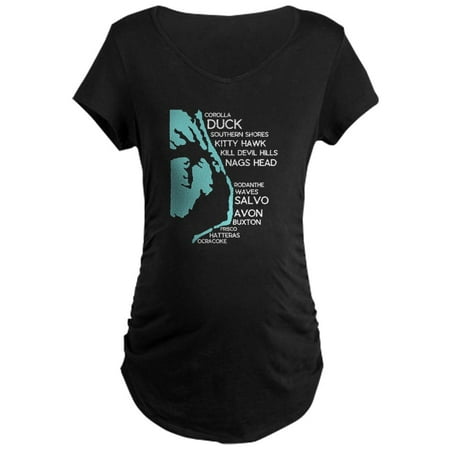 CafePress - Outer Banks NC OBX - Maternity Dark T-Shirt