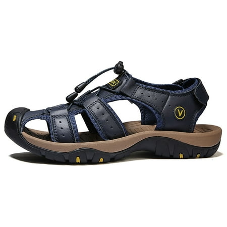 Men s fisherman sandals casual hiking sandals comfortable outdoor sports shoes summer Blue
Men s fisherman sandals casual hiking sandals comfortable outdoor sports shoes summer Blue