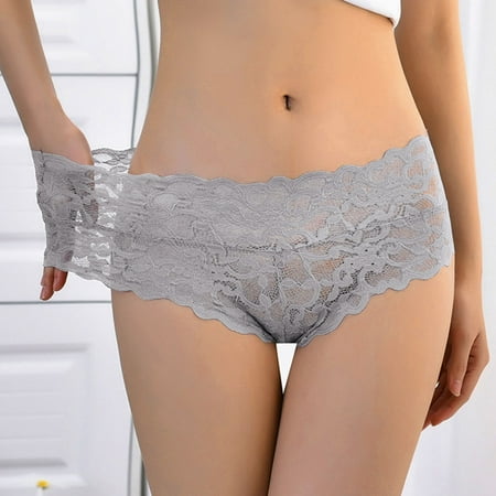 Bessbest New Year Waist Low Panties Lace Ultra Seamless Underwear Ladies Soft Women Women S Panties