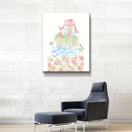 ArtWall 's Petals & Presents Gallery Wrapped Canvas