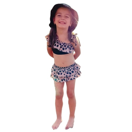 Ma&Baby Baby Girls Bikini Set Swimsuit One Shoulder Dot Swimwear Bathing Suit for Summer
Ma&Baby Baby Girls Bikini Set Swimsuit One Shoulder Dot Swimwear Bathing Suit for Summer