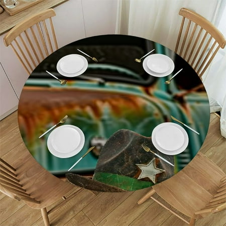 Fitted for Truck Table Cover with Elastic Edge Waterproof Table Cloth Clover Circle Table Covers for Kitchen Indoor Outdoor
Fitted for Truck Table Cover with Elastic Edge Waterproof Table Cloth Clover Circle Table Covers for Kitchen Indoor Outdoor