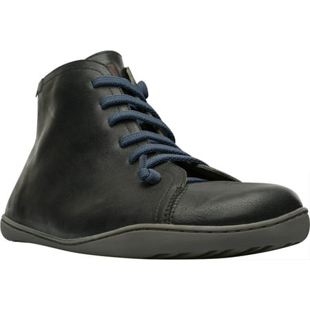 Men s Camper Peu High Top Sneaker Black Vegetal Tanned Calfskin 41 M
