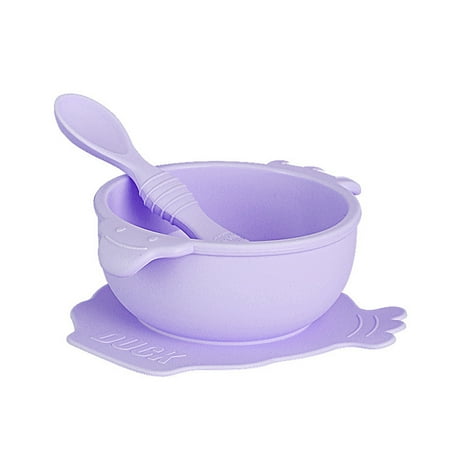 Silicone Baby Suction Bowl Spoon Set Slip Resistant Learning Feeding Tableware Kids Plate Tray Dinnerware
Silicone Baby Suction Bowl Spoon Set Slip Resistant Learning Feeding Tableware Kids Plate Tray Dinnerware
