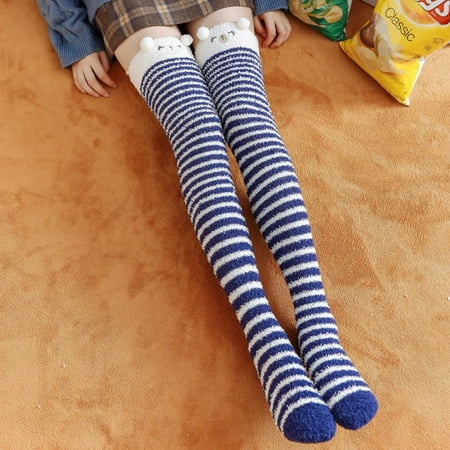 Womens Long Socks Thigh High Socks Over The Knee Socks Cartoon Cute To Keep Warm Home Floor Tights for Women Cotton
Womens Long Socks Thigh High Socks Over The Knee Socks Cartoon Cute To Keep Warm Home Floor Tights for Women Cotton