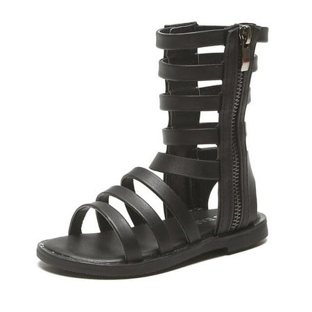 DancePeanut Kids Cut-Outs Beach Sandals Roman Children Summer Shoes For Girls Gladiator Sandals Shoes Size 21-30
DancePeanut Kids Cut-Outs Beach Sandals Roman Children Summer Shoes For Girls Gladiator Sandals Shoes Size 21-30