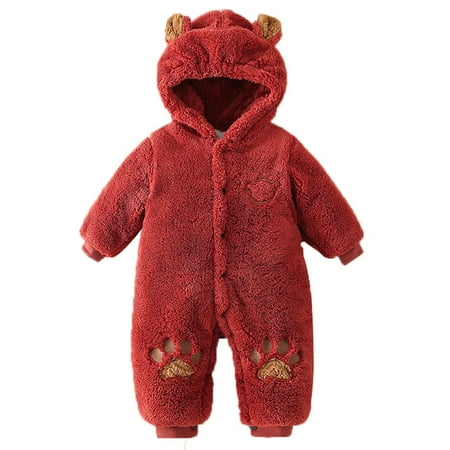 Bomotoo Baby Cute Winter Outwear Outfits Long Sleeve Casual Onesies Travel Loose One Piece Fleece Romper Wine Red 66cm
Bomotoo Baby Cute Winter Outwear Outfits Long Sleeve Casual Onesies Travel Loose One Piece Fleece Romper Wine Red 66cm