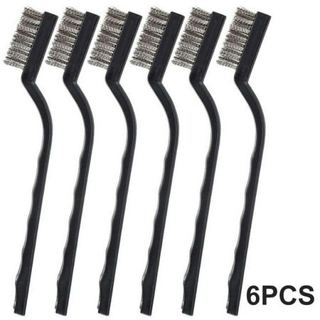 BCLONG 6pcs Mini Small Wire Stainless Steel Cleaning Brushes Rust Remover Removal Tool
BCLONG 6pcs Mini Small Wire Stainless Steel Cleaning Brushes Rust Remover Removal Tool