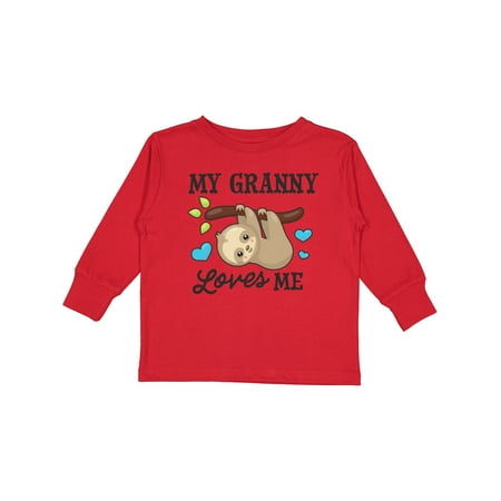 Inktastic My Granny Loves Me with Sloth and Hearts Gift Toddler Boy or Toddler Girl Long Sleeve T-Shirt
Inktastic My Granny Loves Me with Sloth and Hearts Gift Toddler Boy or Toddler Girl Long Sleeve T-Shirt
