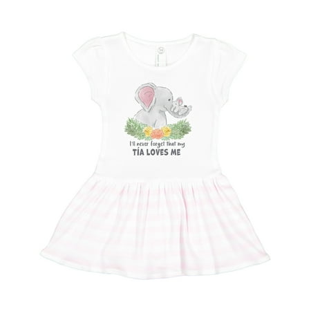 Inktastic I ll Never Forget That My Tia Loves Me Cute Elephants Gift Toddler Girl Dress
Inktastic I ll Never Forget That My Tia Loves Me Cute Elephants Gift Toddler Girl Dress