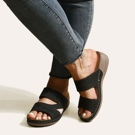 Kukoosong Flat Sandals Women Flip Flops for Women Shoes Flat Low-heeled Floral Flip Flops Sandals Casual Beach Slippers Black Size 35 
Kukoosong Flat Sandals Women Flip Flops for Women Shoes Flat Low-heeled Floral Flip Flops Sandals Casual Beach Slippers Black Size 35