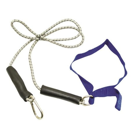 4 ft. Exercise Bungee Cord with Attachments Blue - Heavy