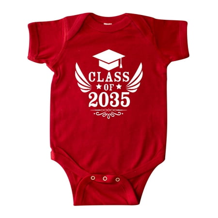 Inktastic Class of 2035 with Graduation Cap and Wings Gift Baby Boy or Baby Girl Bodysuit
Inktastic Class of 2035 with Graduation Cap and Wings Gift Baby Boy or Baby Girl Bodysuit