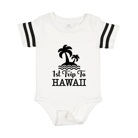 Inktastic First Trip to Hawaii Vacation Gift Baby Boy or Baby Girl Bodysuit