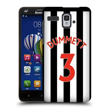 OFFICIAL NEWCASTLE UNITED FC NUFC 2017/18 HOME KIT 1 HARD BACK CASE FOR LENOVO PHONES