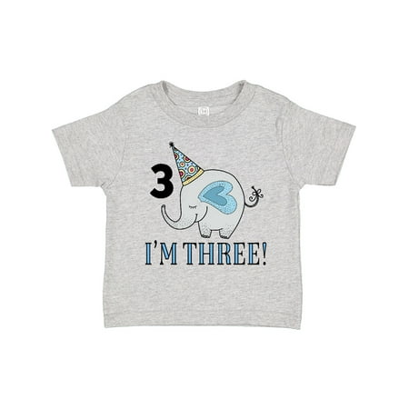 Inktastic 3rd Birthday Elephant 3 Year Old Gift Toddler Boy or Toddler Girl T-Shirt
Inktastic 3rd Birthday Elephant 3 Year Old Gift Toddler Boy or Toddler Girl T-Shirt