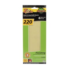 5PC Gator Gator - 7249 - Zip XL 9-1/2 in. L x 3-1/2 in. W 220 Grit Aluminum Oxide Sanding Sheet - 6/Pack
5PC Gator Gator - 7249 - Zip XL 9-1/2 in. L x 3-1/2 in. W 220 Grit Aluminum Oxide Sanding Sheet - 6/Pack