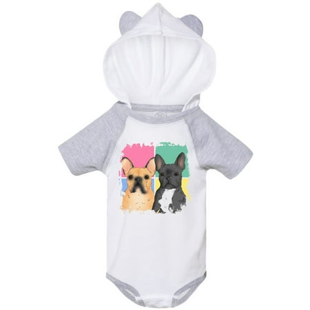 Inktastic French Bulldogs with Colorful Grunge Background Gift Baby Boy or Baby Girl Bodysuit
Inktastic French Bulldogs with Colorful Grunge Background Gift Baby Boy or Baby Girl Bodysuit