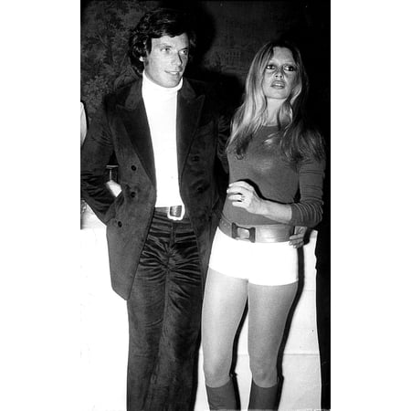 Patrick Gilles and Brigitte Bardot Photo Print