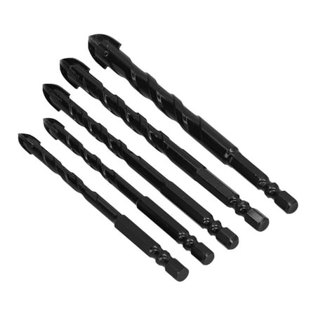 Drill Bit Drilling Bits Rustproof Cemented Carbide For Glass For Concrete For Tile Black
Drill Bit Drilling Bits Rustproof Cemented Carbide For Glass For Concrete For Tile Black