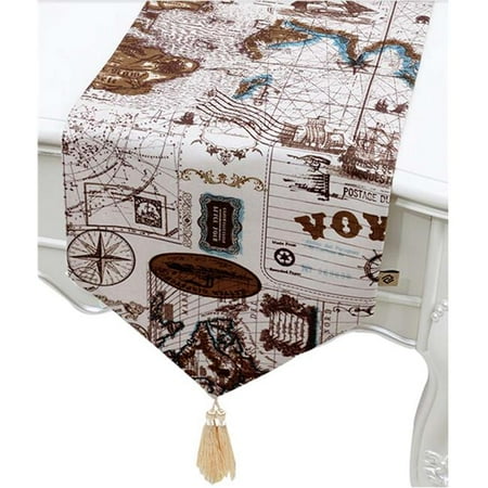 Panda Superstore PS-HOM3742021-LILY01326 Retro Coffee Elegant Table Runners Table Cloth
Panda Superstore PS-HOM3742021-LILY01326 Retro Coffee Elegant Table Runners Table Cloth