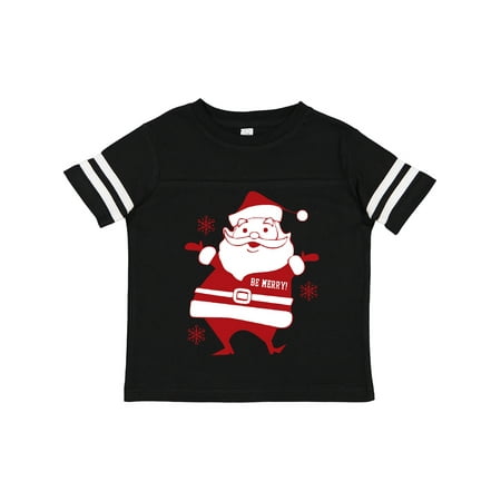 Inktastic Be Merry Santa Gift Toddler Boy or Toddler Girl T-Shirt