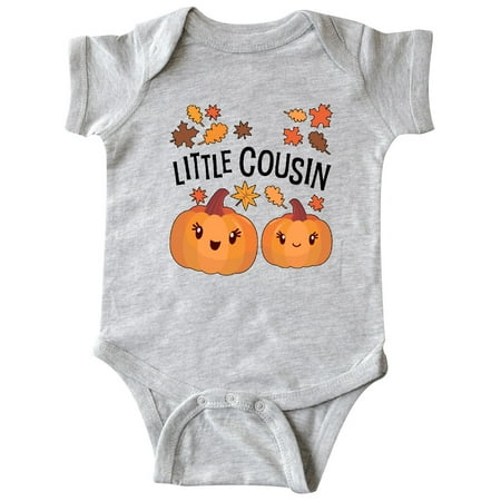 Inktastic Little Cousin Pumpkins with Fall Leaves Gift Baby Boy or Baby Girl Bodysuit
Inktastic Little Cousin Pumpkins with Fall Leaves Gift Baby Boy or Baby Girl Bodysuit