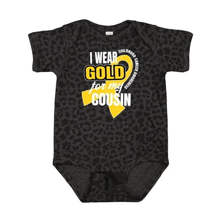 Inktastic I Wear Gold for My Cousin Childhood Cancer Awareness Gift Baby Boy or Baby Girl Bodysuit
Inktastic I Wear Gold for My Cousin Childhood Cancer Awareness Gift Baby Boy or Baby Girl Bodysuit