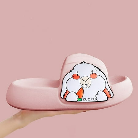 PIKADINGNIS Thick Sole Super Soft Women Slippers Cute Carrot Bunny Sticker Slides Bathroom Beach Indoor Sandals 2022 Summer Couple Men Shoes
PIKADINGNIS Thick Sole Super Soft Women Slippers Cute Carrot Bunny Sticker Slides Bathroom Beach Indoor Sandals 2022 Summer Couple Men Shoes