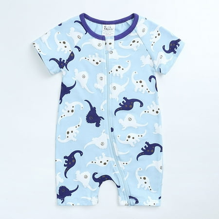 Newborn Infant Baby Girls Boys Short Sleeve Dinosaur Print Jumpsuit Romper Set
Newborn Infant Baby Girls Boys Short Sleeve Dinosaur Print Jumpsuit Romper Set