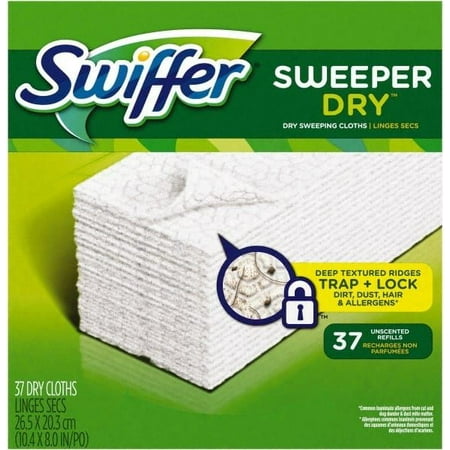 Swiffer Case of (4) 37-Pack 8 Long x 10.4 Wide Microfiber Dust Mop Pads MPN:PGC82822CT
Swiffer Case of (4) 37-Pack 8 Long x 10.4 Wide Microfiber Dust Mop Pads MPN:PGC82822CT